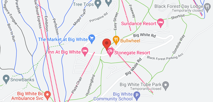 map of #206 5340 Big White Road